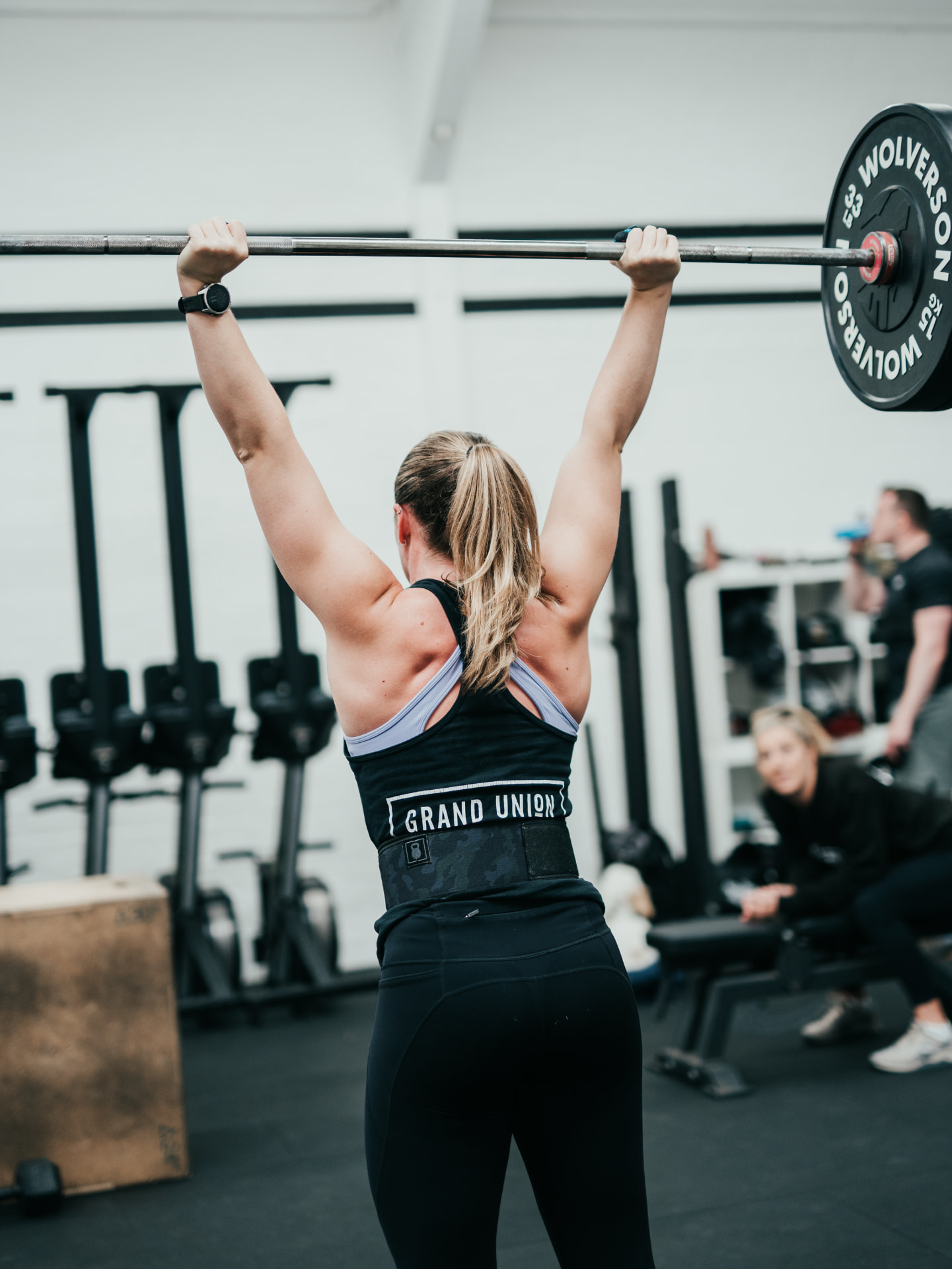 Weightlifting class at Grand Union CrossFit in Berkhamsted
