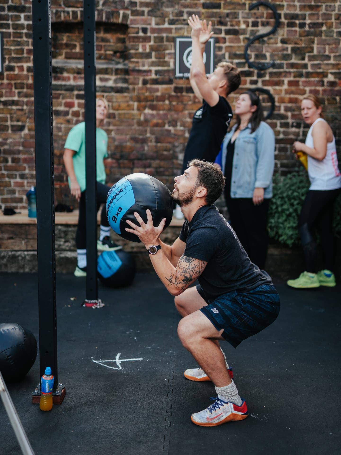 CrossFit class at Grand Union CrossFit in Berkhamsted